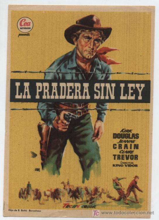 Cine: La Pradera sin Ley. Sencillo de CEA. - Foto 1