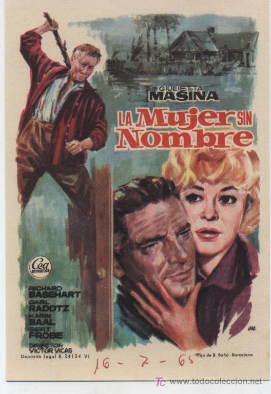 Cine: La mujer sin nombre. Sencillo de CEA. - Foto 1