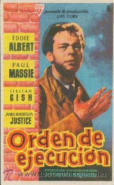 Cine: ORDEN DE EJECUCION - Foto 1