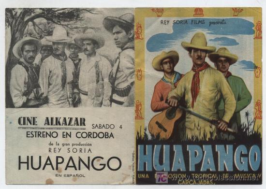 Cine: Huapango. Doble de Rey Soria Films. Cine Alk&aacute;zar - C&oacute;rdoba.