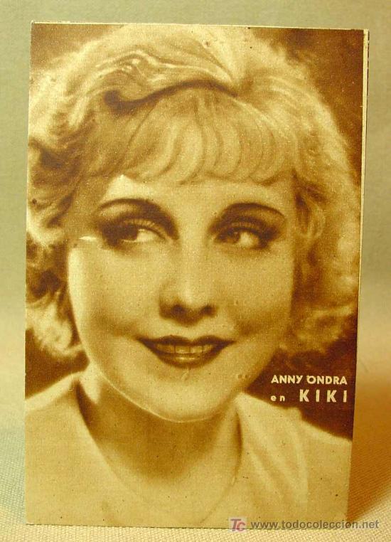 Cine: PROGRAMA DE CINE, TARJETA, KIKI, ANNY ONDRA - Foto 1