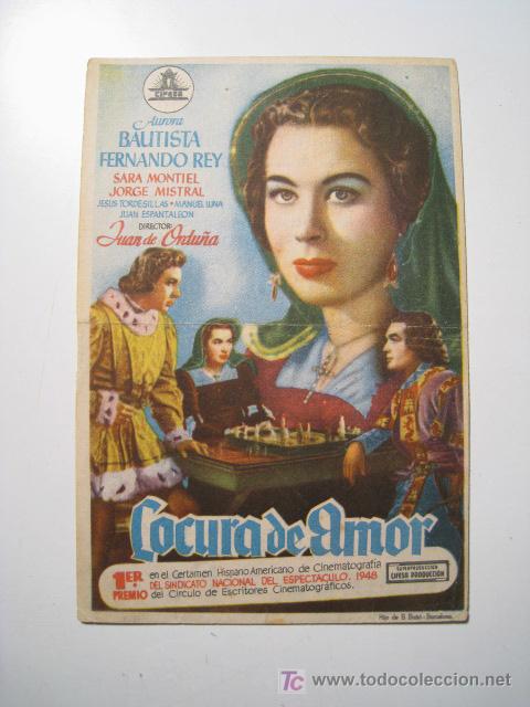 Cine: LOCURA DE AMOR - PROGRAMA CINE CON PUBLI - Foto 1