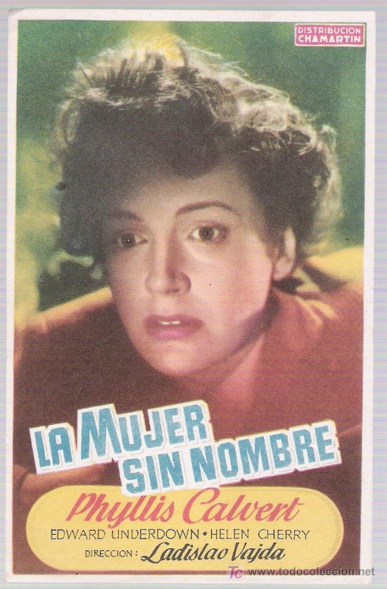 Cine: La Mujer sin nombre. Sencillo de Chamart&iacute;n.  &iexcl;IMPECABLE! - Foto 1