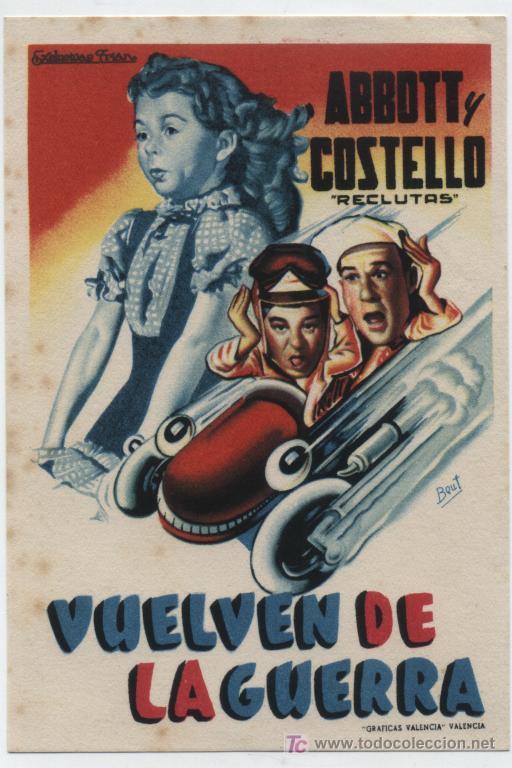 Cine: Vuelven de la Guerra. Sencillo de E. Trian. - Foto 1