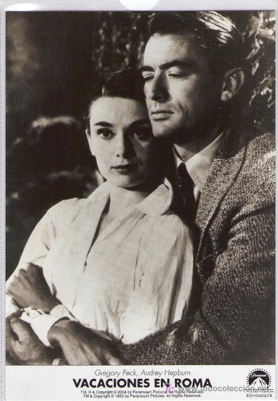 Flyers Publicitaires de Films Anciens: 342- VACACIONES EN ROMA