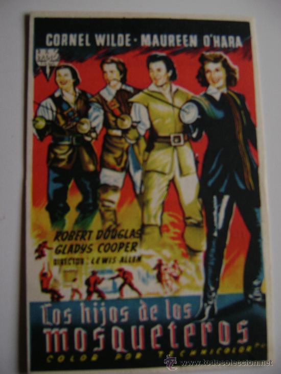 Cinema: LOS HIJOS DE LOS MOSQUETEROS.F497