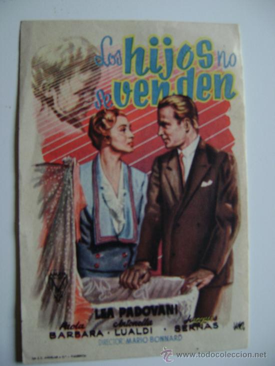 Cine: LOS HIJOS NO SE VENDEN.F-515