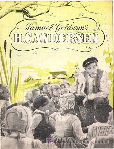 Cine: EL FABULOSO ANDERSEN PROGRAMA DOBLE LIBRITO DANES DANNY KAYE - Foto 1