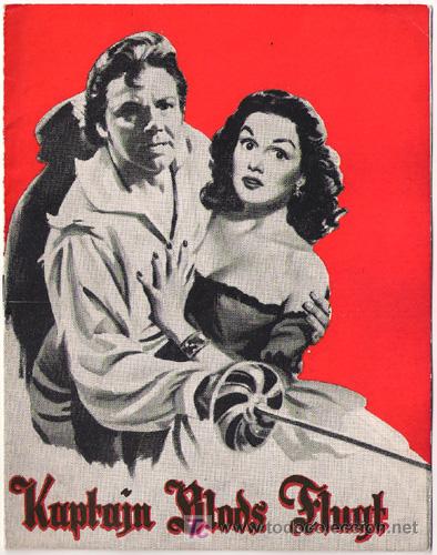 Cine: EL CAPITAN PIRATA PROGRAMA DOBLE LIBRITO DANES YVONNE DE CARLO - Foto 1