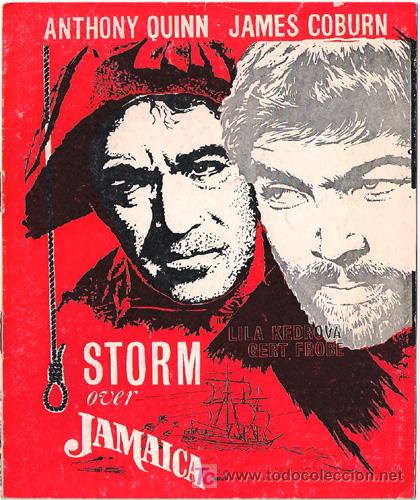Cine: VIENTO EN LAS VELAS PROGRAMA LIBRITO DANES ANTHONY QUINN JAMES COBURN - Foto 1