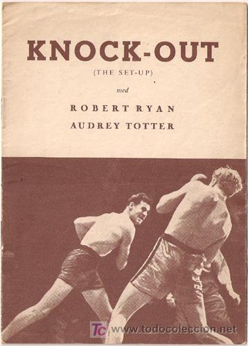 Cine: THE SET UP / KONCK OUT PROGRAMA DOBLE DANES ROBERT RYAN AUDREY TOTTER BOXEO - Foto 1