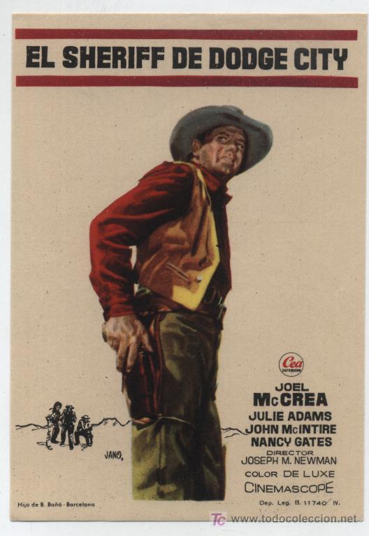 Cine: El Sheriff de Dodge City. Sencillo de CEA. - Foto 1