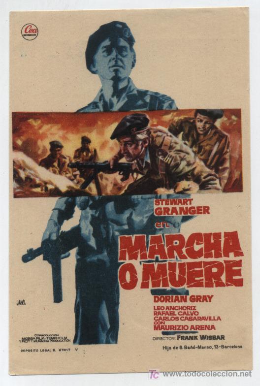 Cine: Marcha o muere. Sencillo de CEA. - Foto 1