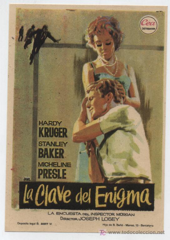 Cine: La Clave del enigma. Sencillo de CEA. - Foto 1