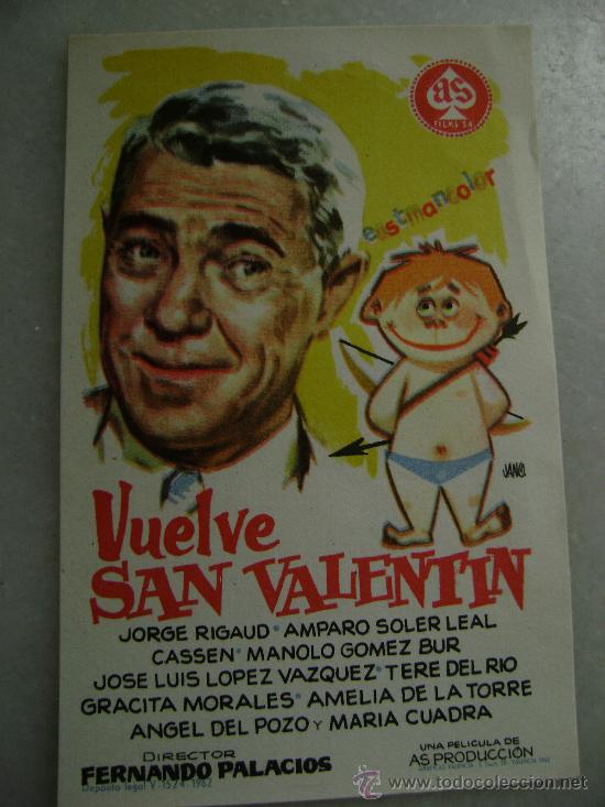 Cine: VUELVE SAN VALENTIN.F752 - Foto 1