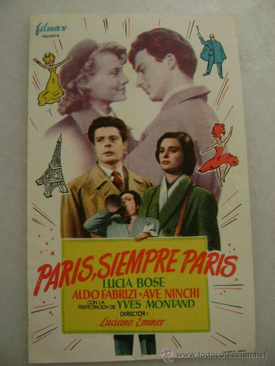 Cine: PARIS SIEMPRE PARIS.F-758 - Foto 1