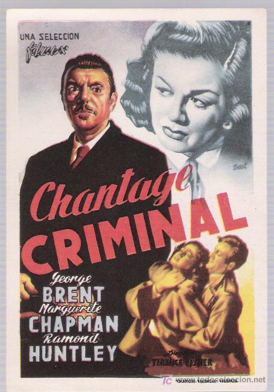 Cine: Chantage criminal. Sencillo de Filmax. - Foto 1
