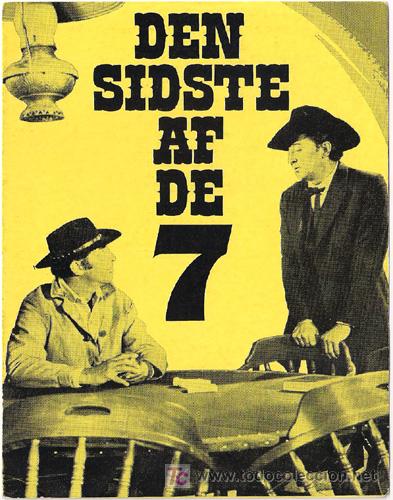 Cine: EL POKER DE LA MUERTE PROGRAMA DOBLE LIBRITO DANES DEAN MARTIN ROBERT MITCHUM - Foto 1