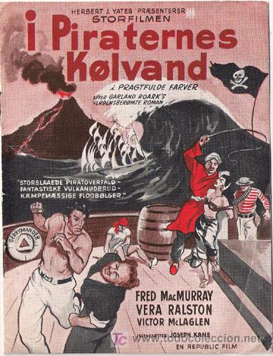 Cine: RUMBO A JAVA PROGRAMA DOBLE LIBRITO DANES FRED MACMURRAY VERA RALSTON VICTOR MCLAGLEN - Foto 1