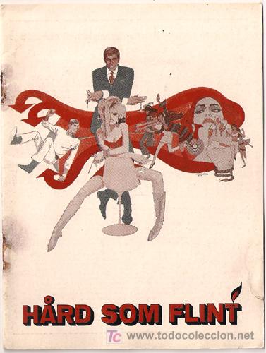 Kino: F DE FLINT PROGRAMA DOBLE LIBRITO DANES JAMES COBURN