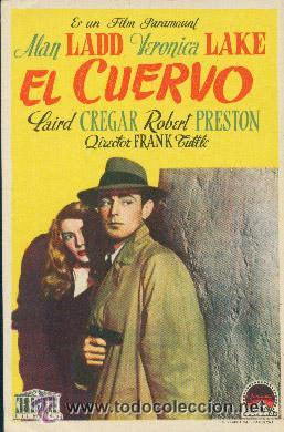 Foglietti di film di film antichi di cinema: El cuervo