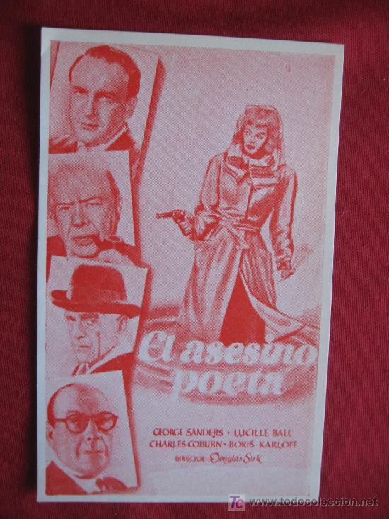 Cine: EL ASESINO POETA - Foto 1