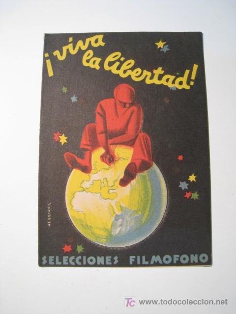 Cine: VIVA LA LIBERTAD - PROGRAMA CINE DOBLE (CATALAN) - Foto 1