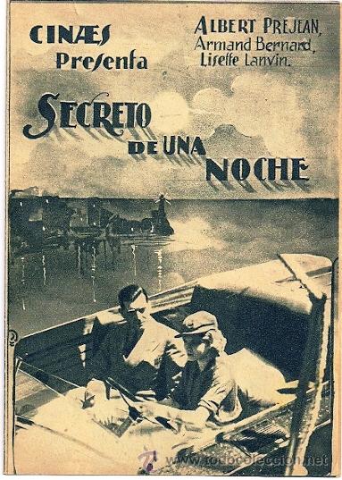 Cine: SECRETO DE UNA NOCHE - Foto 1