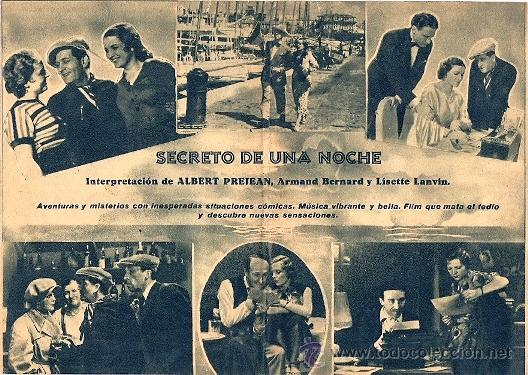 Cine: SECRETO DE UNA NOCHE - Foto 2