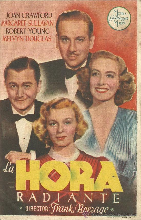 Flyers Publicitaires de Films Anciens: LA HORA RADIANTE FRANK BORZAGE CP