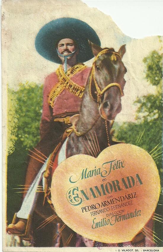 Flyers Publicitaires de Films Anciens: ENAMORADA EMILIO FERNANDEZ SP