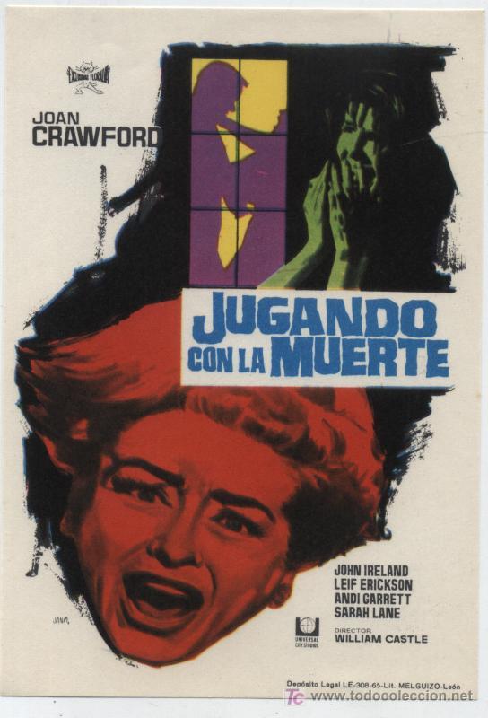 Cine: Jugando con la muerte. Sencillo de Floralva. - Foto 1