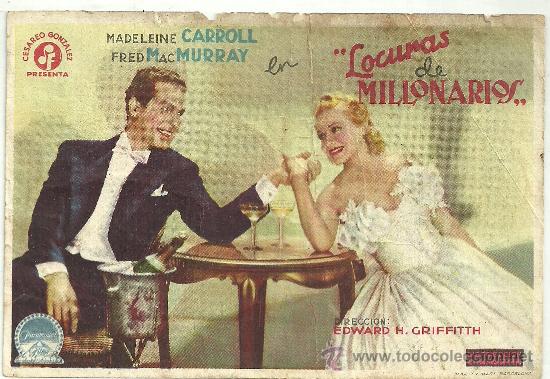 Cine: LOCURAS DE MILLONARIOS CP - Foto 1