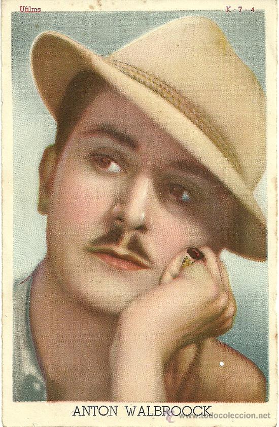 Flyers Publicitaires de Films Anciens: ANTON WALBROOCK  SP