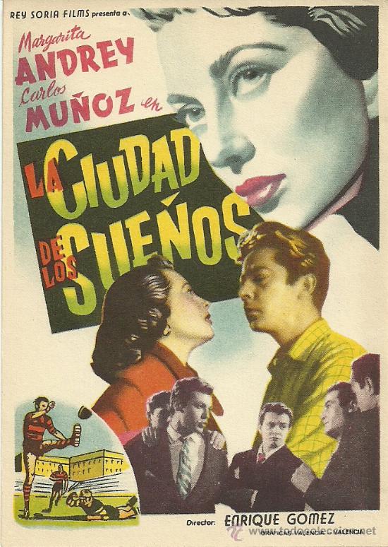 Flyers Publicitaires de Films Anciens: LA CIUDAD DE LOS SUE&Ntilde;OS SP
