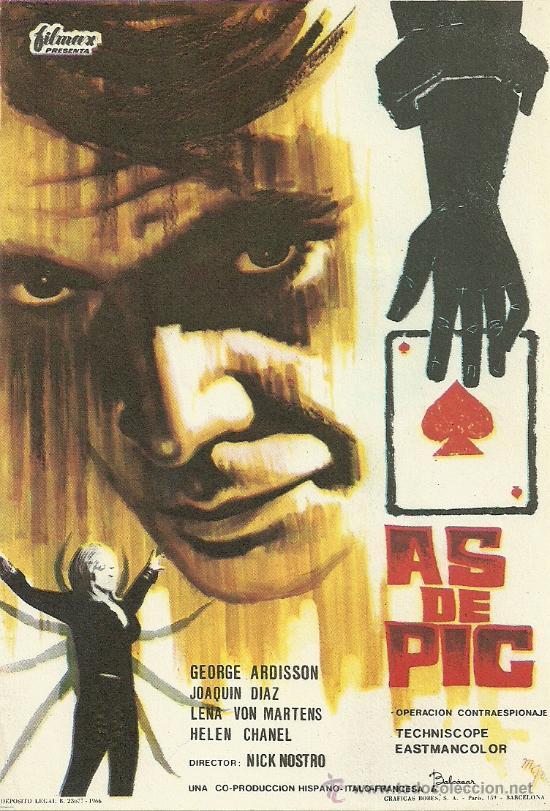 Flyers Publicitaires de Films Anciens: AS DE PIC SP