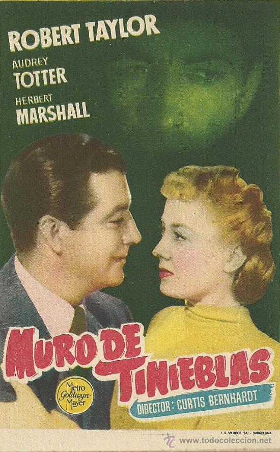 Cine: MURO DE TINIEBLAS CURTIS BERNHARDT SP - Foto 1