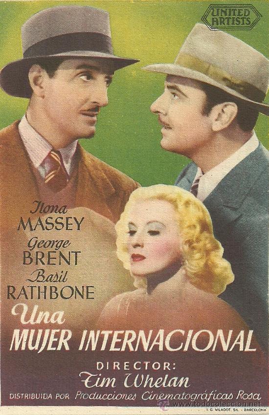 Cine: UNA MUJER INTERNACIONAL TIM WHELAN CP - Foto 1