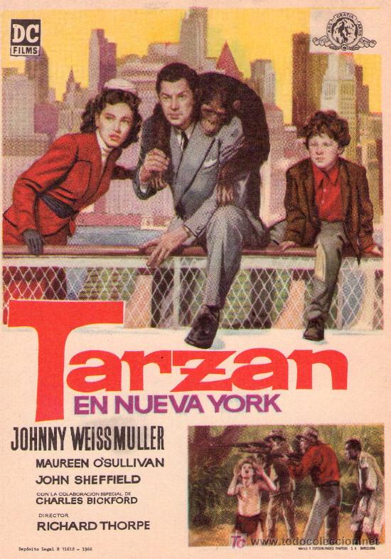 Cine: 613- TARZAN EN NUEVA YORK