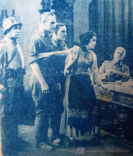 Cine: SU PRISIONERO, RARO PROGRAMA CINE MUDO 1927, FOTOTIPIA, 9 X 7 cm, 1920s