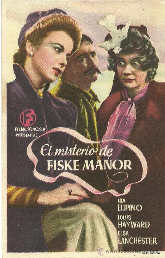 Kino: EL MISTERIO DE FISKE MANOR  CP