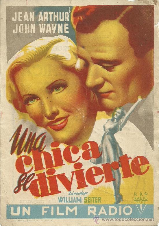 Cine: UNA CHICA SE DIVIERTE CP - Foto 1