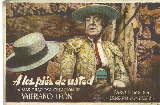 Kino: A LOS PIES DE USTED CP