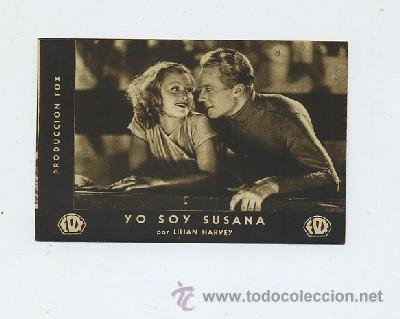 Cine: PROGRAMA DE CINE-TARJETA: YO SOY SUSANA (PC-696) - Foto 1