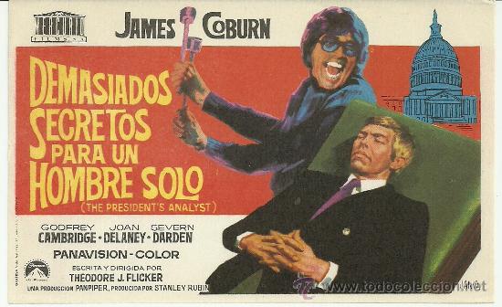 Cine: DEMASIADOS SECRETOS PARA UN HOMBRE SOLO SP