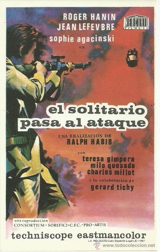 Cine: EL SOLITARIO PASA AL ATAQUE - Foto 1