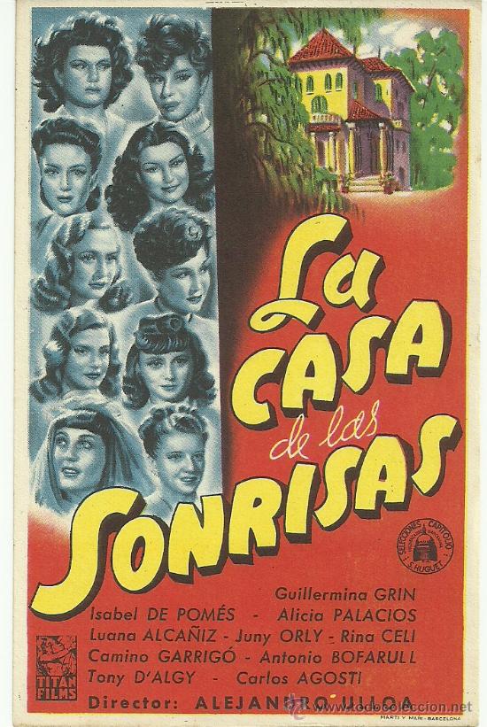 Cine: LA CASA DE LAS SONRISAS SP