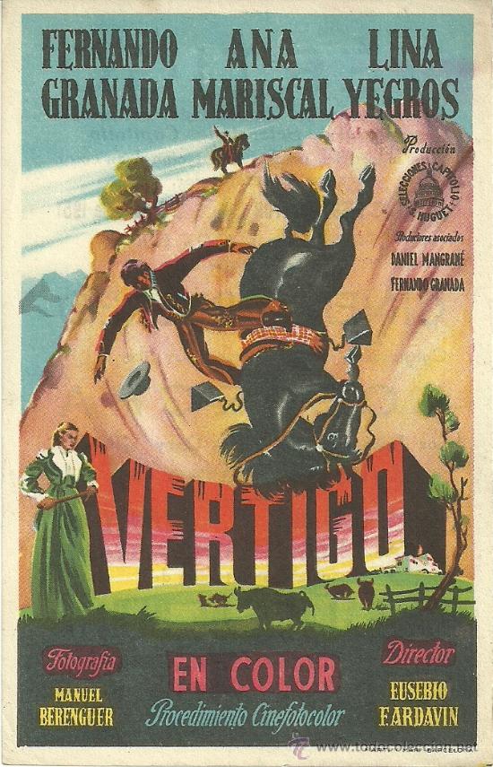 Cine: VERTIGO FERNANDO GRANADA ANA MARISCAL CP