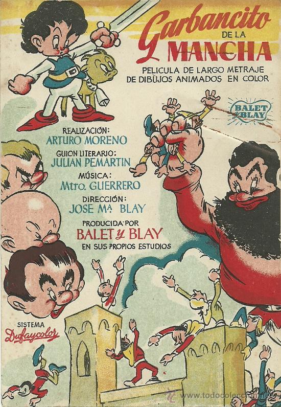 Kino: GARBANCITO DE LA MANCHA SP