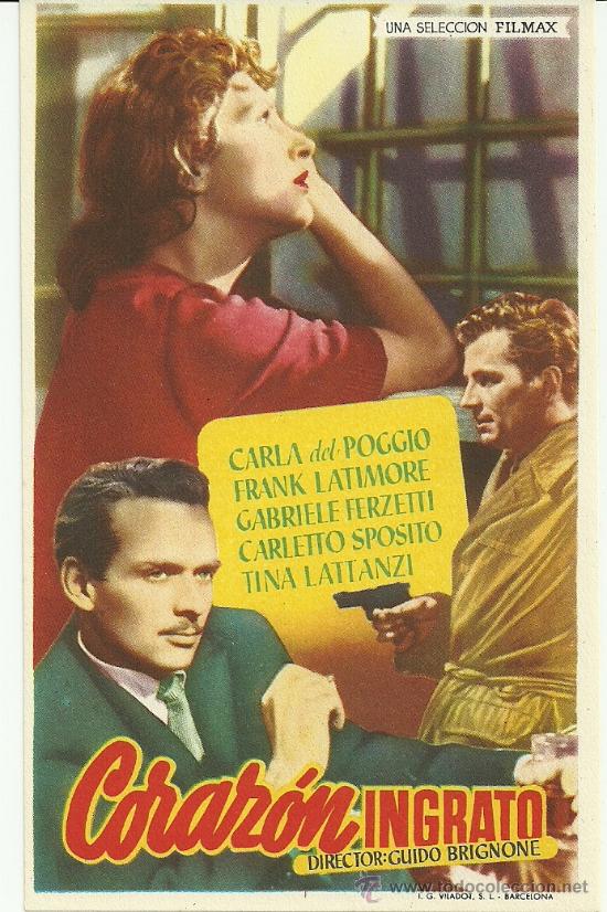 Kino: CORAZON INGRATO SP